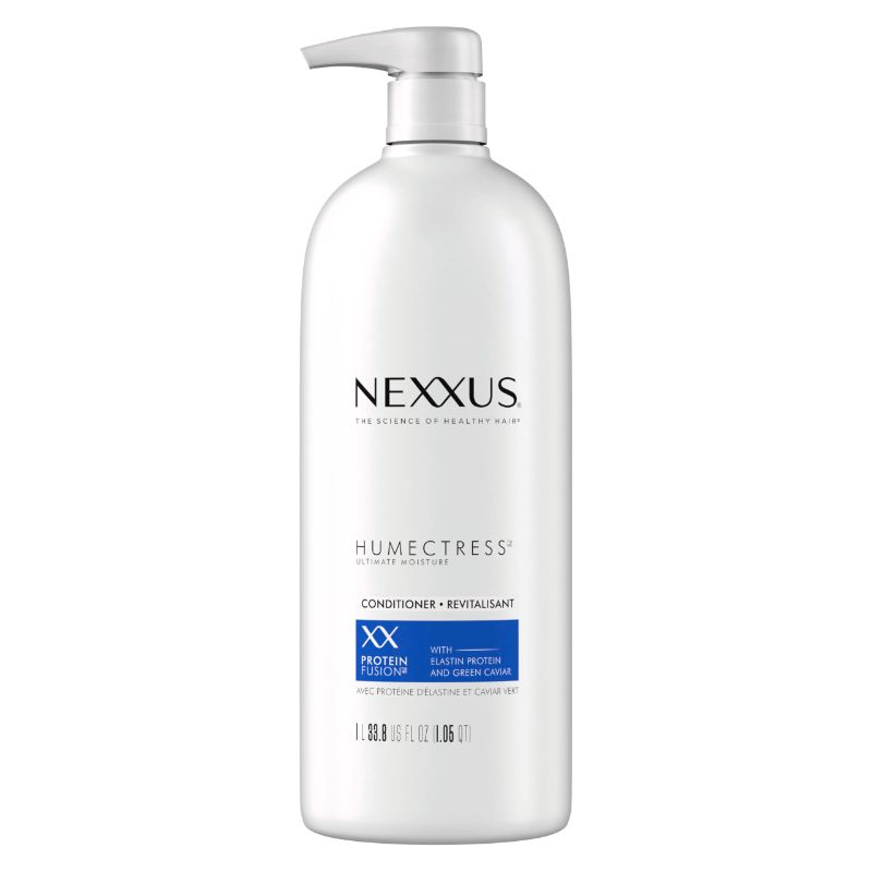Photo 1 of Nexxus Humectress Moisturizing Conditioner Ultimate Moisture for Dry Hair Moisturizing Protein Fusion with Elastin Protein and Green Caviar 33.8 oz