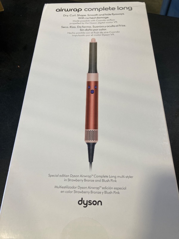 Photo 1 of Special Edition Dyson Airwrap™ Complete Long Multi-Styler in Strawberry Bronze and Blush Pink with Detangling Comb