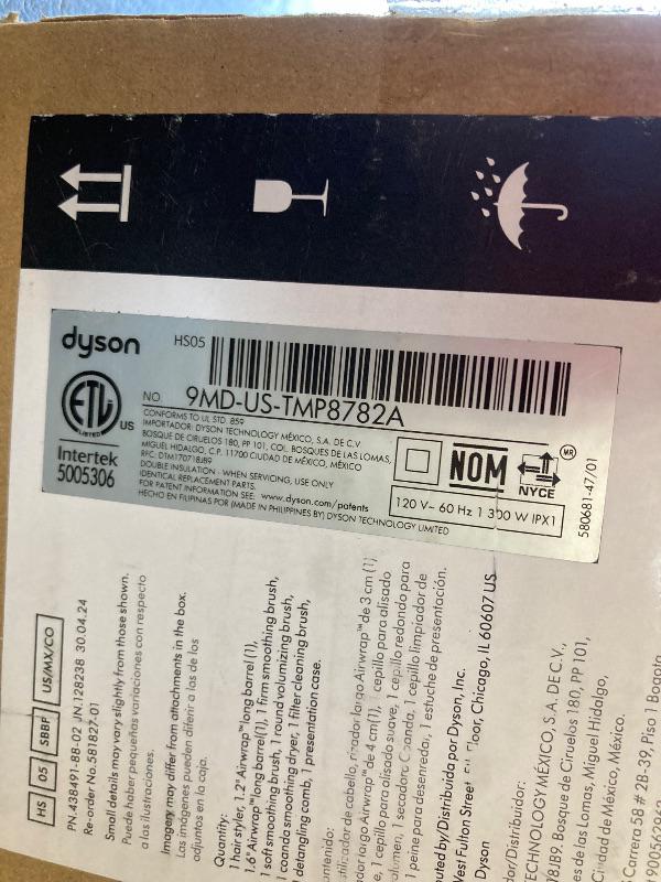 Photo 1 of Special Edition Dyson Airwrap™ Complete Long Multi-Styler in Strawberry Bronze and Blush Pink with Detangling Comb