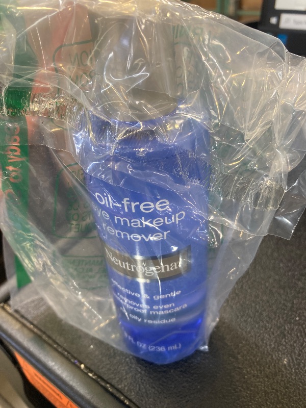 Photo 1 of Neutrogena Gentle Oil-Free Eye Makeup Remover & Cleanser for Sensitive Eyes, Non-Greasy Makeup Remover, Waterproof Mascara Remover, Dermatologist & Ophthalmologist Tested, 8 fl. oz