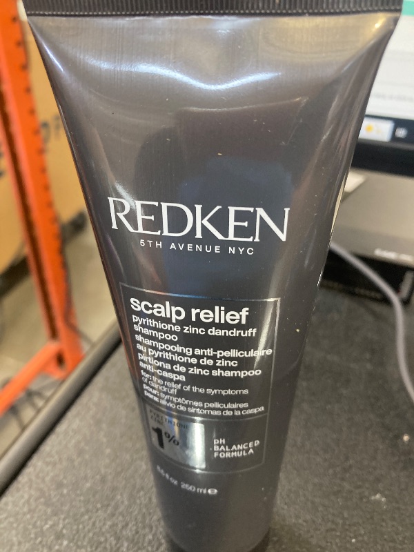 Photo 1 of Redken Anti-Dandruff Shampoo, For Dandruff Control, Soothes Scalp, For Dry & Flaking Scalp, Dermatologist Tested, Scalp Relief, 8.5 fl.oz./250ml