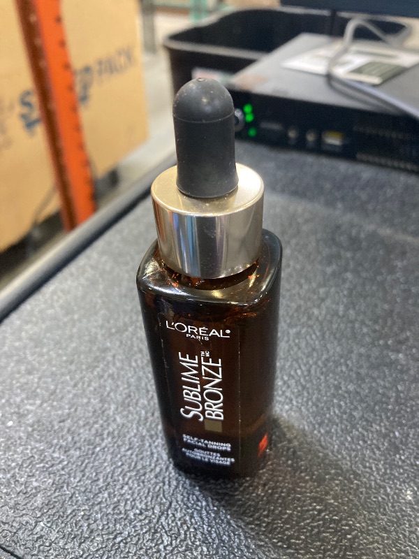 Photo 1 of L’Oreal Paris Sublime Bronze Self Tanning Facial Drops with Hyaluronic Acid, Gradual Tan, Fragrance-Free, 1 fl. Oz