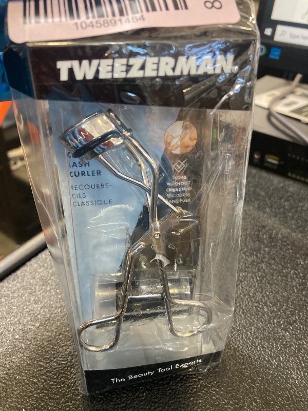 Photo 1 of Tweezerman Classic Eyelash Curler Model No. 1034-R, Stainless Steel