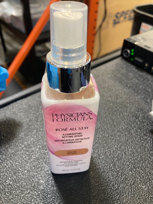 Photo 1 of Physicians Formula Rosé All Stay Illuminating Setting Spray For Makeup, Oil-Free, Alcohol-Free, Antioxidants | Dermatologist Tested, Clinicially Tested