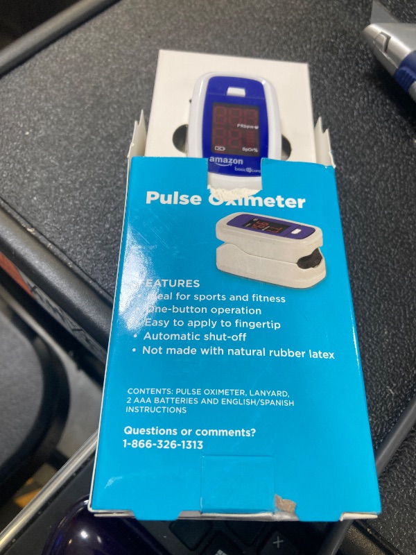 Photo 1 of Amazon Basic Care Pulse Oximeter (Previously Healthwise)