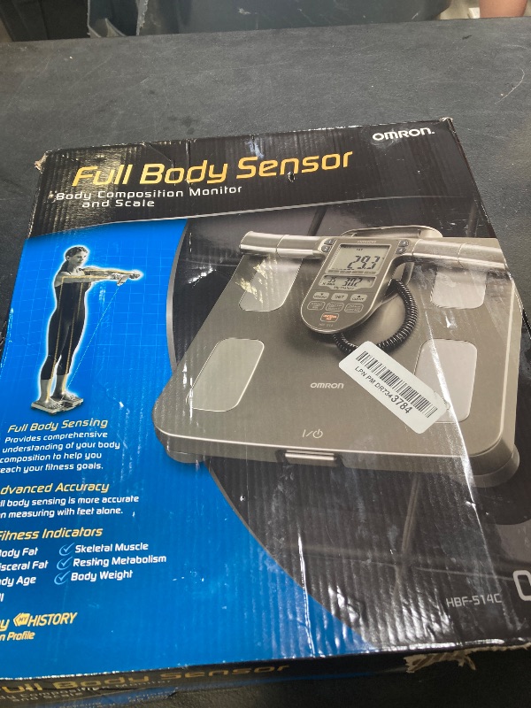 Photo 1 of OMRON Body Composition Monitor & Scale – Track Skeletal Muscle Mass Loss/Gain, Weight (up to 330 pounds), Visceral Fat, BMI and More (Non-Bluetooth)