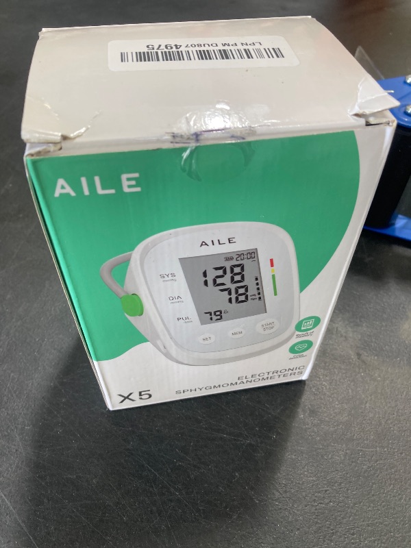 Photo 1 of Blood Pressure Monitor, AILE Blood Pressure Machine Upper Arm Large Cuff(8.7"-16.5"), High Automatic Blood Pressure Monitors Cuff for Home Use, (BP) Manual Arm Blood Pressure Monitors, 2 * 99 Memory