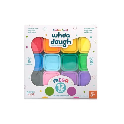 Photo 1 of Whoa Dough Air Dry Clay Mega 12 Pack by Chuckle and Roar