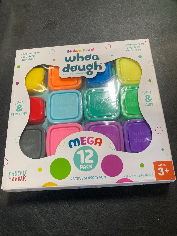 Photo 1 of Whoa Dough Air Dry Clay Mega 12 Pack by Chuckle and Roar