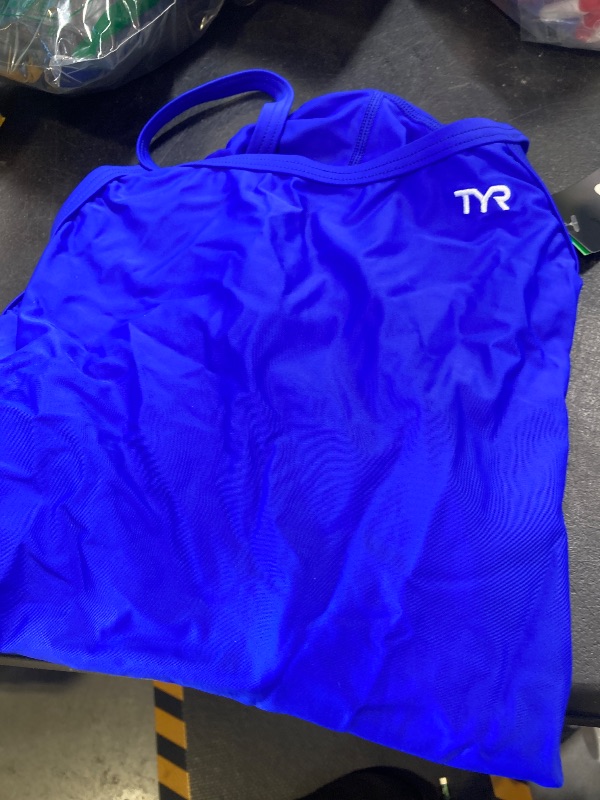 Photo 1 of TYR Women's TYReco Solid Diamondback Swimsuit Royal 36