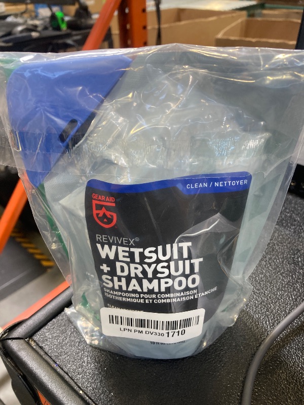 Photo 1 of GEAR AID Wetsuit Cleaner and Conditioner, Wash Away Salt, and Residue with Concentrated Shampoo, 10 fl oz