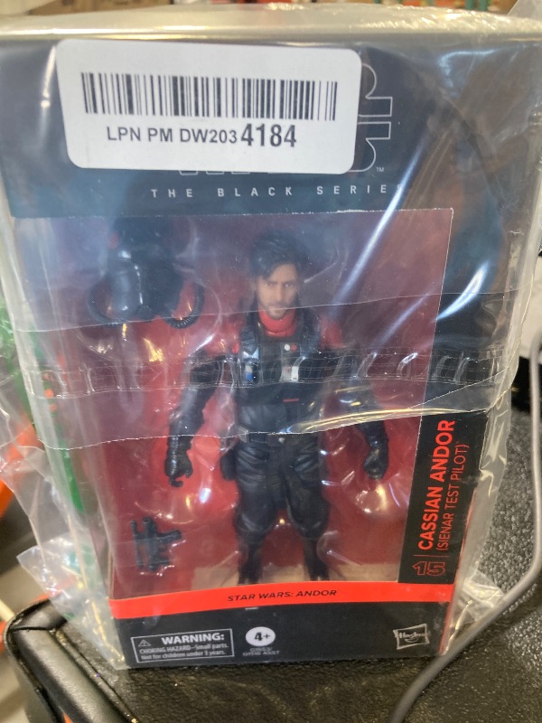 Photo 1 of STAR WARS The Black Series Cassian Andor (Sienar Test Pilot), Andor Premium Collectible 6 Inch Action Figure