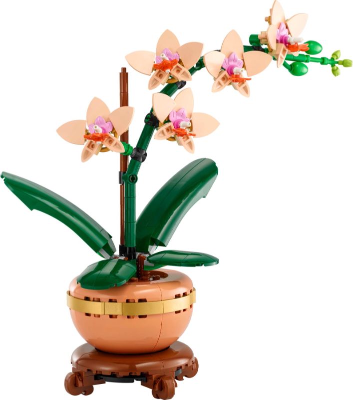 Photo 1 of Lego Botanicals Mini Orchid Building Set 10343, 274 Pieces - Multi Color