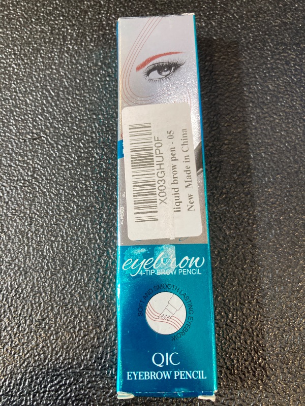 Photo 1 of 5 Colors Hair-like Strokes Eyebrow Pen, Mimics Natural Eyebrow Liquid Microfilling, Eye Brow Makeup by “Linble” (#5 Gray)