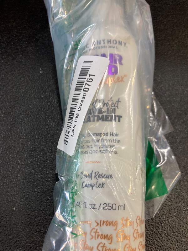 Photo 1 of Marc Anthony Repairing Leave-In Conditioner, 8.45 fl oz - Repairs, Strengthens & Maintains Bonds within Hair - Eliminates Frizz, Flyaways & Reduce Breakage - Dry & Damaged Hair