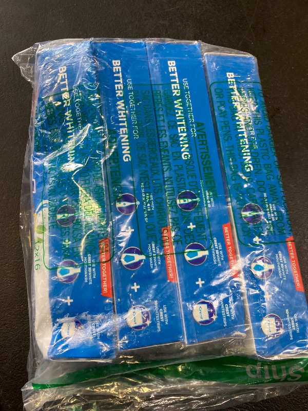 Photo 1 of Crest Tartar Protection Whitening Cool Mint Flavor Toothpaste 8.2 Oz (Pack of 4)