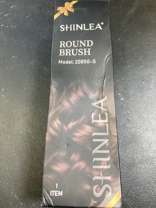 Photo 1 of Large Round Brush for Blow Drying, Aluminum Round Hair Brushes for Women, Roller Brush for Blow Drying and Styling, Gold, For Curly and Straight-2 Inch Barrel, 2.95 Inch with Bristles