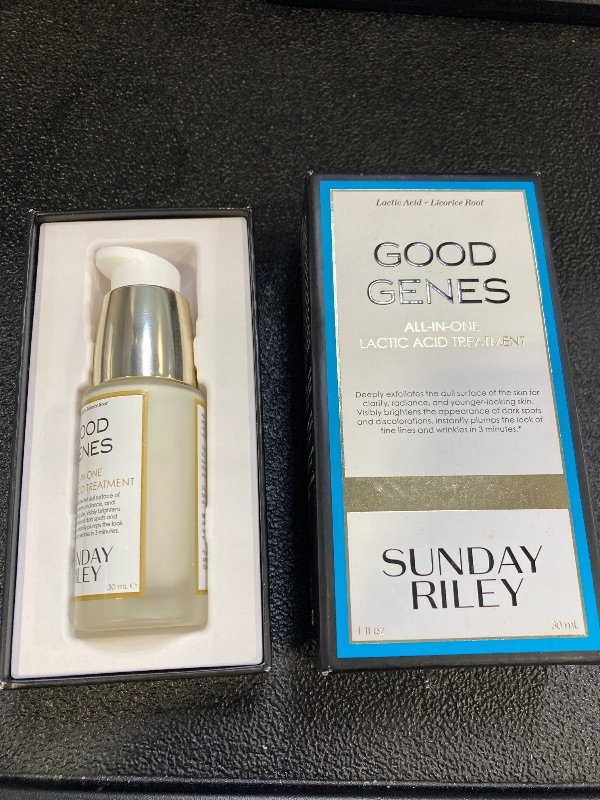 Photo 1 of Sunday Riley Good Genes All-in-One Lactic Acid Treatment Face Serum 1.0oz
