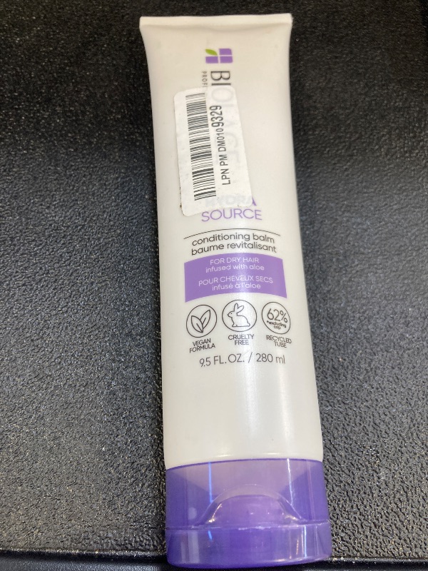 Photo 1 of Biolage Hydra Source Conditioning Balm - Conditions, Detangles & Adds Softness, For Dry Hair, Infused with Micro-Filtered Aloe Vera, Vegan & Paraben-Free, Packaging may vary