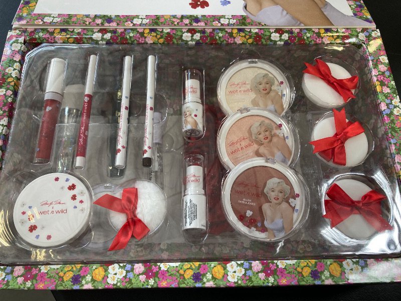 Photo 1 of wet n wild Marilyn Monroe Collection PR Box - Makeup Set with Versatile Brushes, Buildable & Blendable Palettes, Vibrant Colors, & Lip Glosses for Unique Looks, Cruelty-Free & Vegan