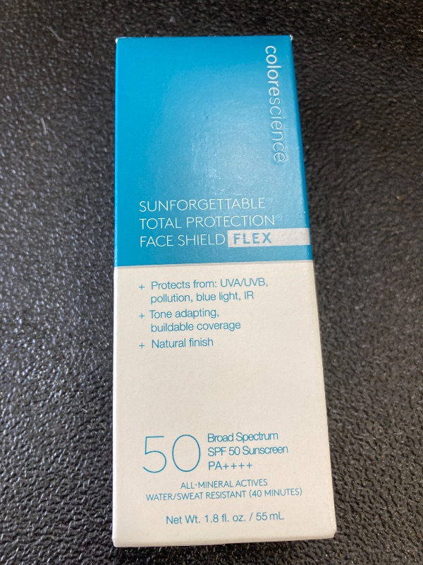 Photo 1 of Colorescience Total Protection Face Shield Flex SPF 50, Zinc Oxide Formula, Fair, 1.8 fl. oz (Pack of 1)