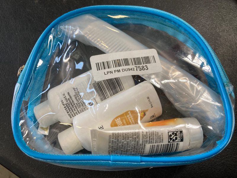 Photo 1 of Convenience Kits International Women's Deluxe 10 Piece Kit with Travel Size TSA Compliant Essentials Featuring: Pantene Hair Products in Reusable Toiletry Zippered Bag