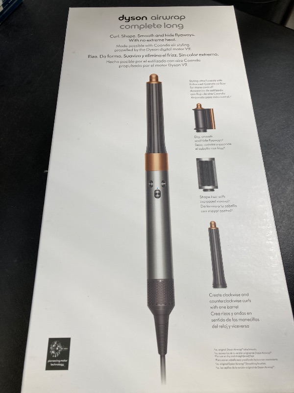 Photo 1 of Dyson Airwrap™ Multi-Styler Complete Long, Nickel/Copper