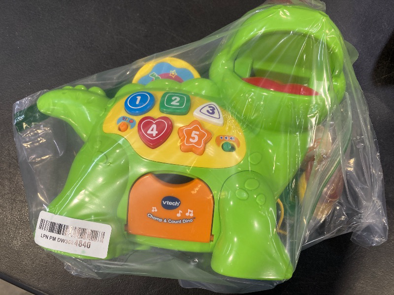 Photo 1 of VTech Chomp &Count Dino, Green