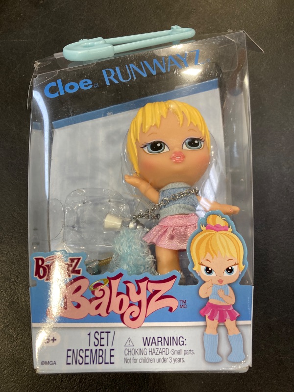 Photo 1 of Bratz Babyz Runwayz Cloe Collectible Fashion Doll with Real Fashions