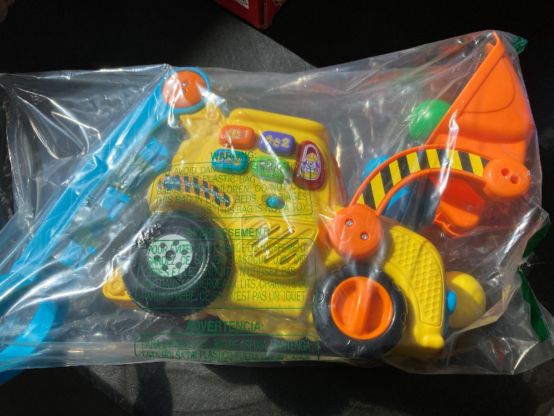 Photo 1 of VTech Pop-a-Balls Push and Pop Bulldozer, Yellow