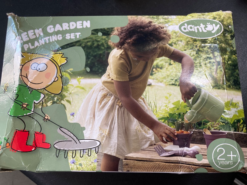 Photo 1 of Dantoy: Green Garden - Planting Set - 11pcs, Pretend Play Gardening & Food Playset, Realistic Tool Toys, Recycled Plastic, Kids & Toddlers Ages 2+