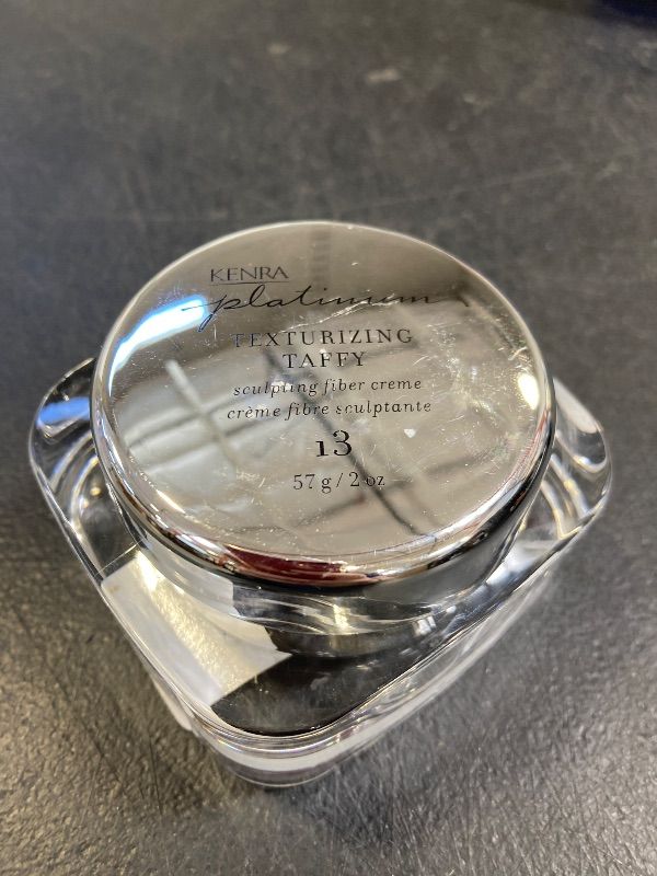 Photo 1 of Kenra Professional Platinum Texturizing Taffy 13 | Styling Fiber Crème| Medium Hold | Details & Smooths Styles | Superior Control for Sculpting Short & Long Hairstyles | All Hair Types | 2 fl. Oz