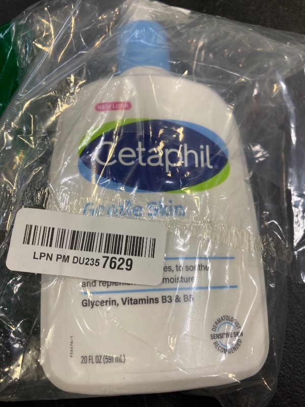 Photo 1 of Cetaphil Face Wash, Hydrating Gentle Skin Cleanser for Dry to Normal Sensitive Skin, 20 oz, Fragrance Free, Soap Free and Non-Foaming
