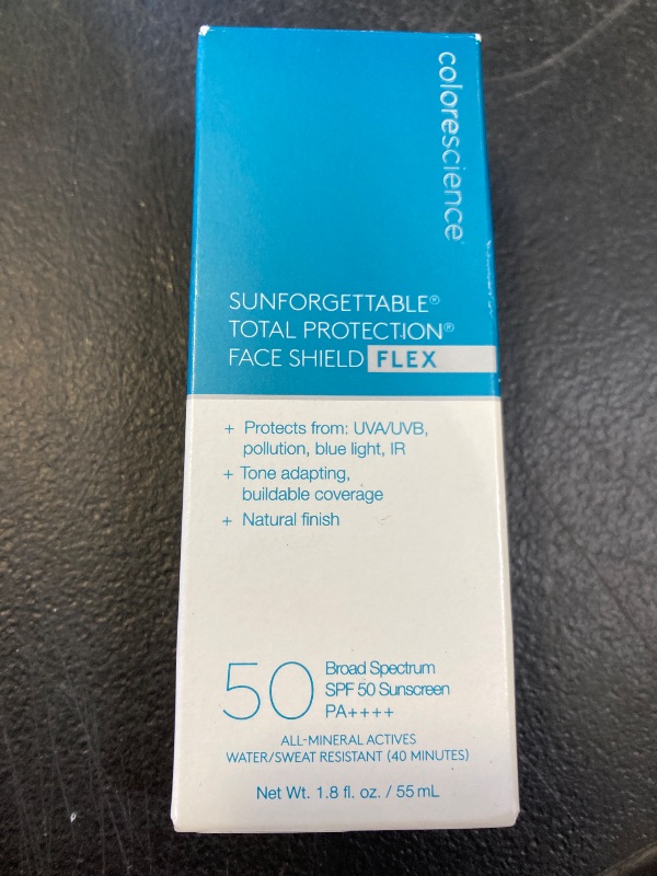 Photo 1 of Colorescience Total Protection Face Shield Flex SPF 50, Zinc Oxide Formula, Medium, 1.8 fl. oz.