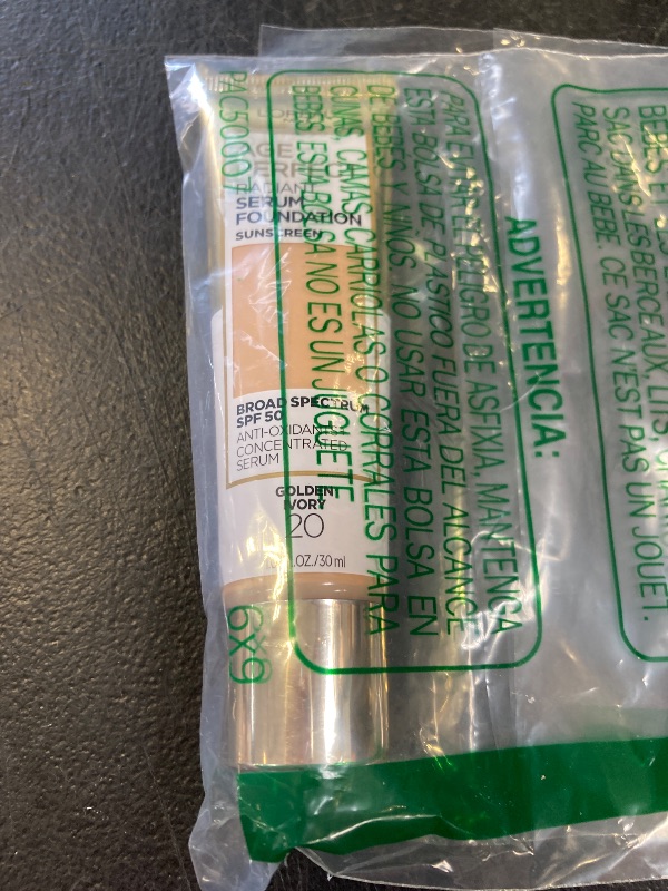 Photo 1 of L'Oreal Paris Age Perfect Radiant Serum Foundation with SPF 50, Golden Ivory, 1 Ounce