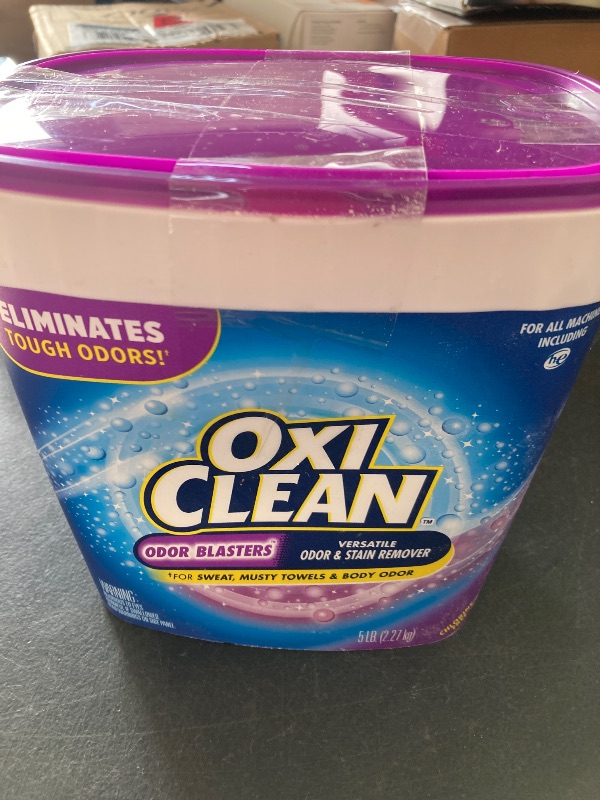 Photo 1 of OxiClean Odor Blasters Versatile Odor and Stain Remover Powder, 5 lb