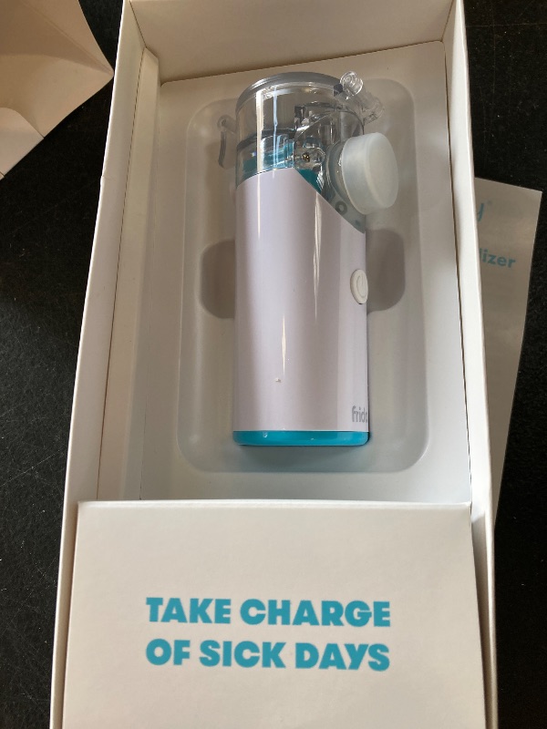 Photo 1 of Frida Baby Nebulizer for Babies, Portable Nebulizer for Kids, Babies & Infants, Ultra-Quiet Handheld Nebulizer with Mask + Diffuser, Congestion + Flu Relief