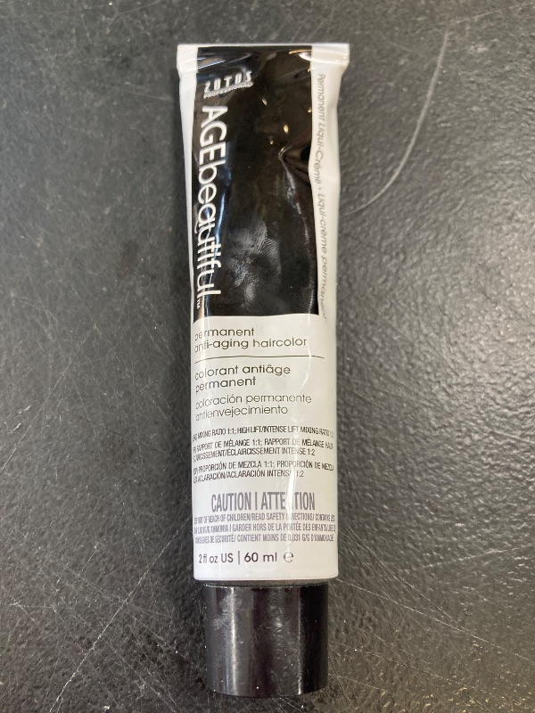 Photo 1 of AGE beautiful Permanent Hair Color Dye Liqui Creme | 100% Gray Coverage | Anti-Aging Haircolor | Biotin for Thicker, Fuller Hair | Professional Salon Coloring