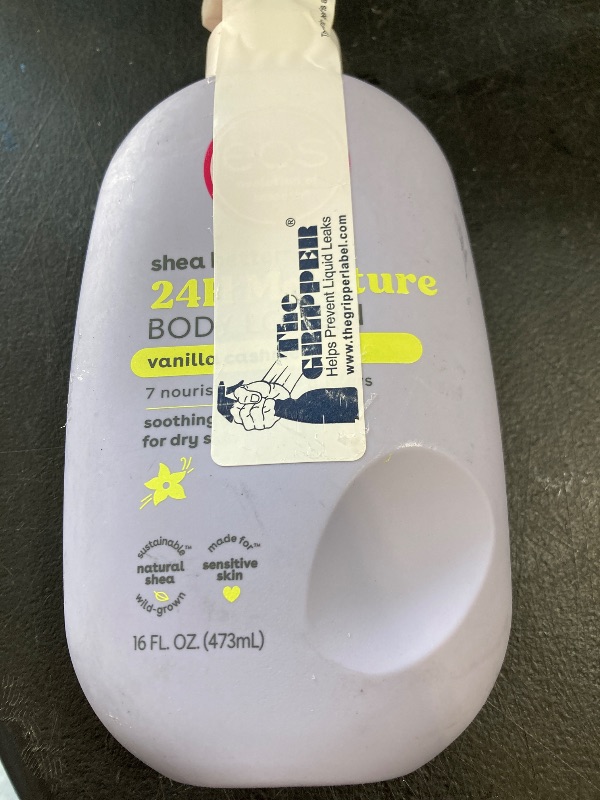 Photo 1 of eos Shea Better Body Lotion- Vanilla Cashmere, 24-Hour Moisture Skin Care, Lightweight & Non-Greasy, Made with Natural Shea, Vegan, 16 fl oz