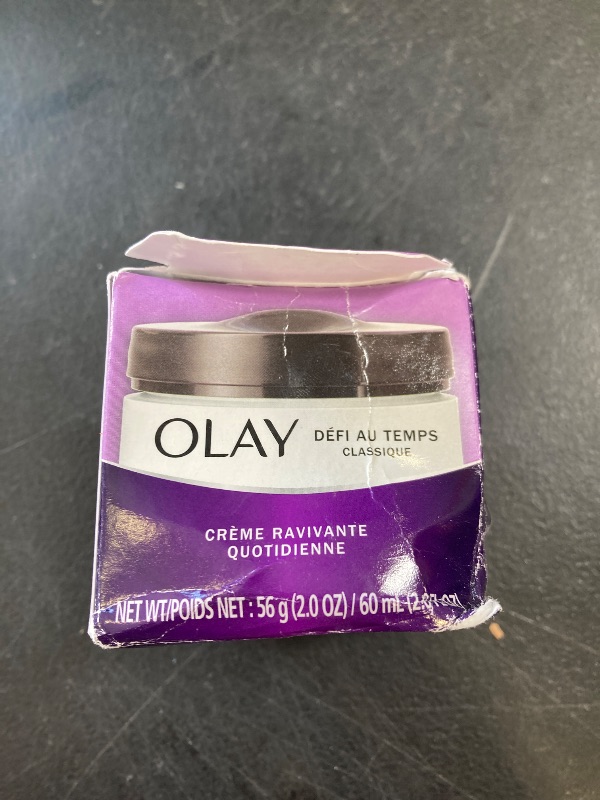 Photo 1 of Olay Age Defying Classic Daily Renewal Cream, Face Moisturizer, 2 Oz (Pack of 3)