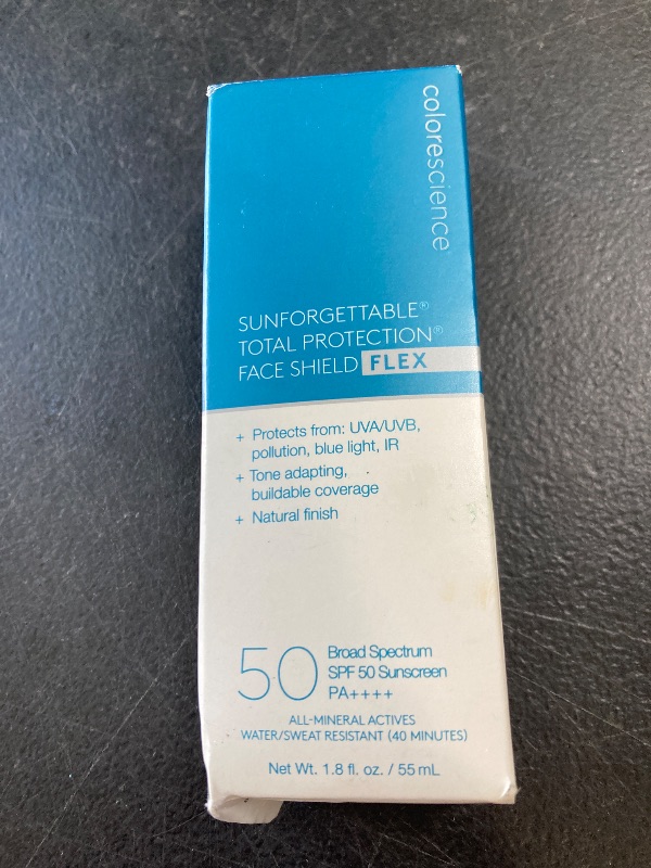 Photo 1 of Colorescience Total Protection Face Shield Flex SPF 50, Zinc Oxide Formula, Fair, 1.8 fl. oz (Pack of 1)