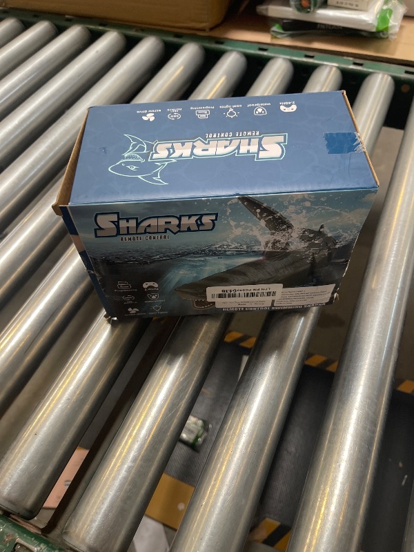 Photo 1 of Remote Control Shark Toys for Pool, Summer Water Toys for Kids,Rechargeable Realistic Swimming Megalodon with Light, 2.4 GHz Upgrade Ideal Gift for 6+ Year olds Boys Girls