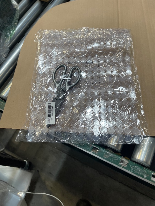 Photo 1 of Kitchen Sink Mat for Stainless Steel/Ceramic Sinks,2 Pack Sink Protectors for Kitchen Sink with Scissors, Fast Draining,Easy to Clean,DIY Cut,15.7 X 11.8 Inch(Transparent)