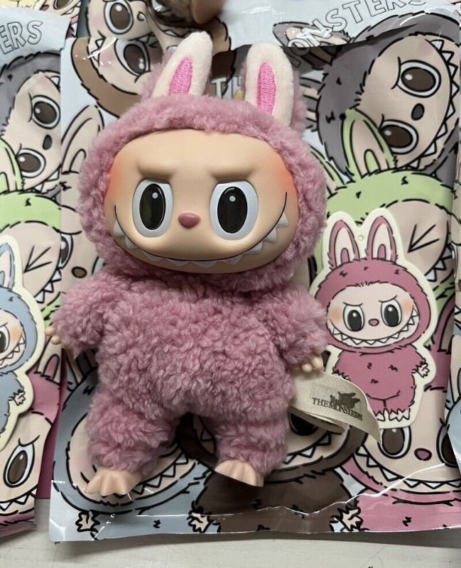 Photo 1 of POP MART LABUBU the Monsters Macaron Plush Toy Doll Lychee Berry(AUTHENTICATION NOT VERIEFIED)