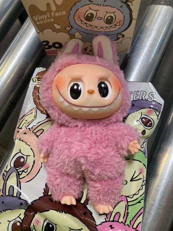 Photo 1 of POP MART LABUBU the Monsters Macaron Plush Toy Doll Lychee Berry(AUTHENTICATION NOT VERIEFIED)
