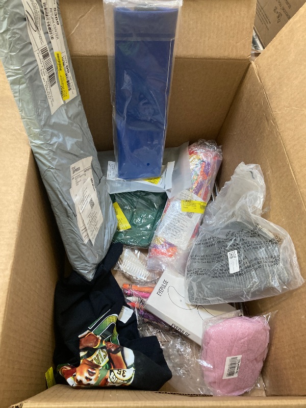 Photo 1 of box lot misc items 