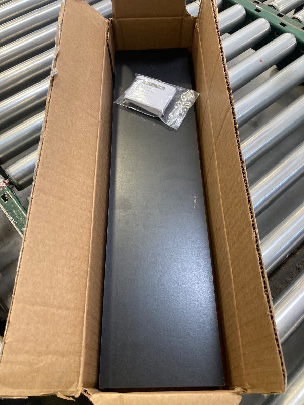 Photo 1 of Wall Shelf Black, 23x5.5x1.5 Inch 