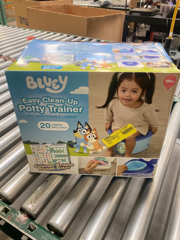 Photo 1 of Bluey Easy Clean-Up Potty Trainer with Disposable Liners
