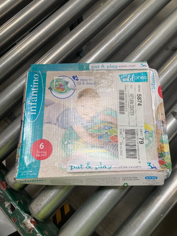 Photo 1 of INFANTINO Sea Unicorn Sensory Discovery Water Mat - 71 X 48 Cm
