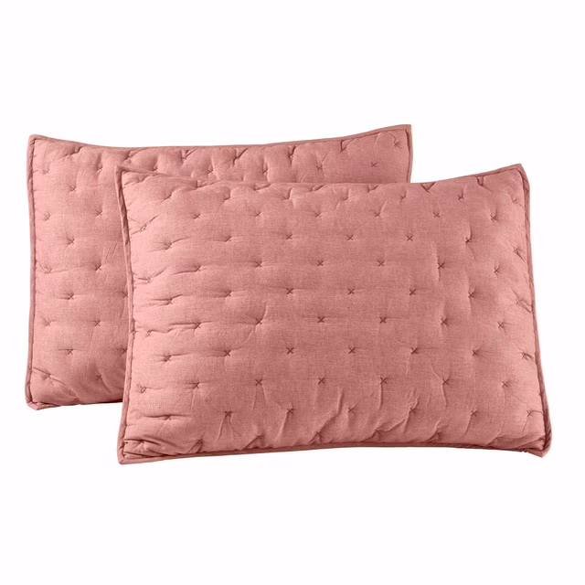 Photo 1 of Better Homes & Gardens Rose Chambray Pillow Shams, Standard (2 Count)